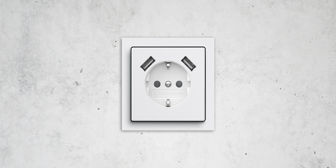 SCHUKO® USB-Steckdose bei Elektro Katers Installations GmbH in Dillingen