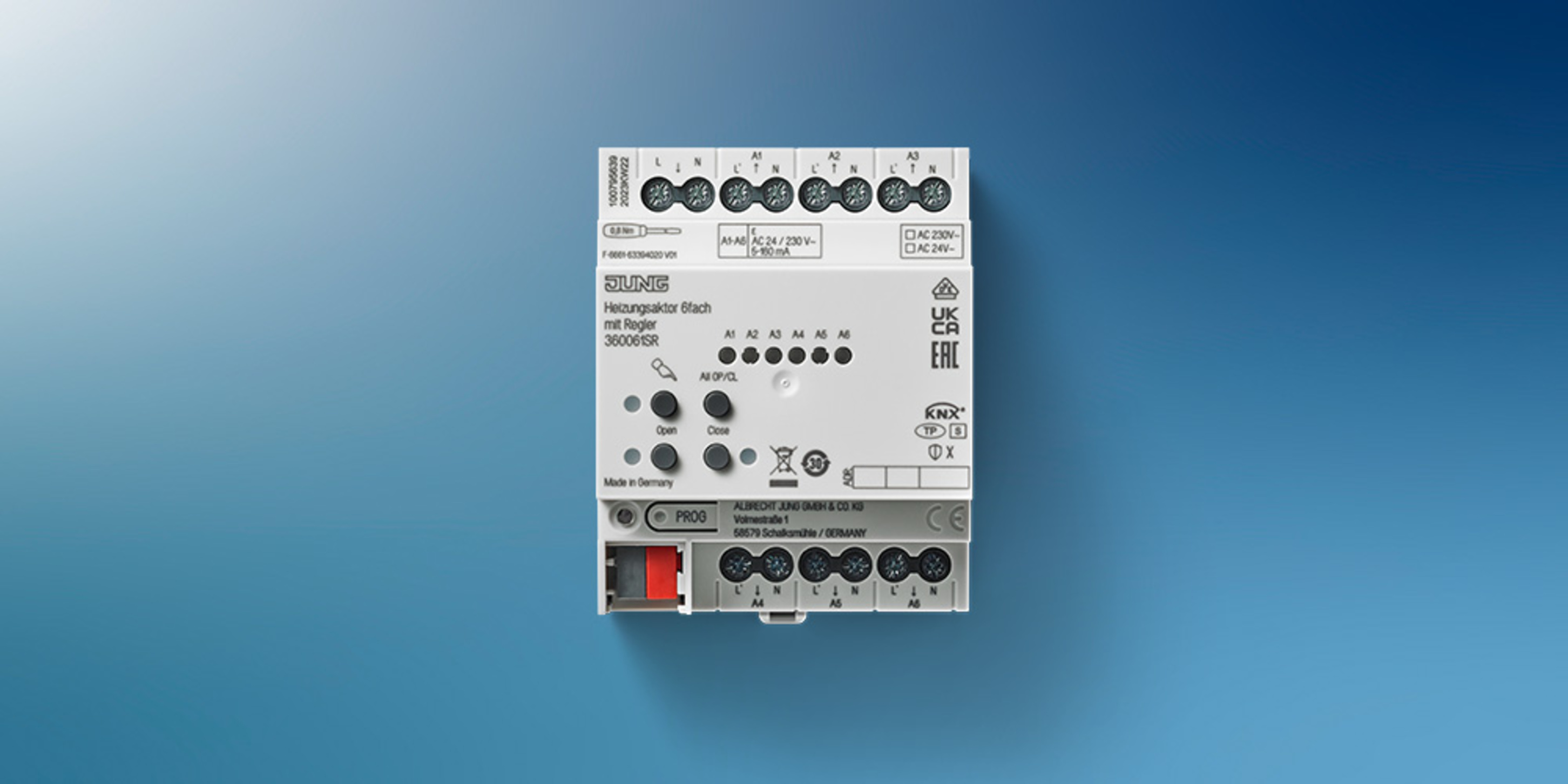 KNX Heizungsaktor 6-fach bei Elektro Katers Installations GmbH in Dillingen