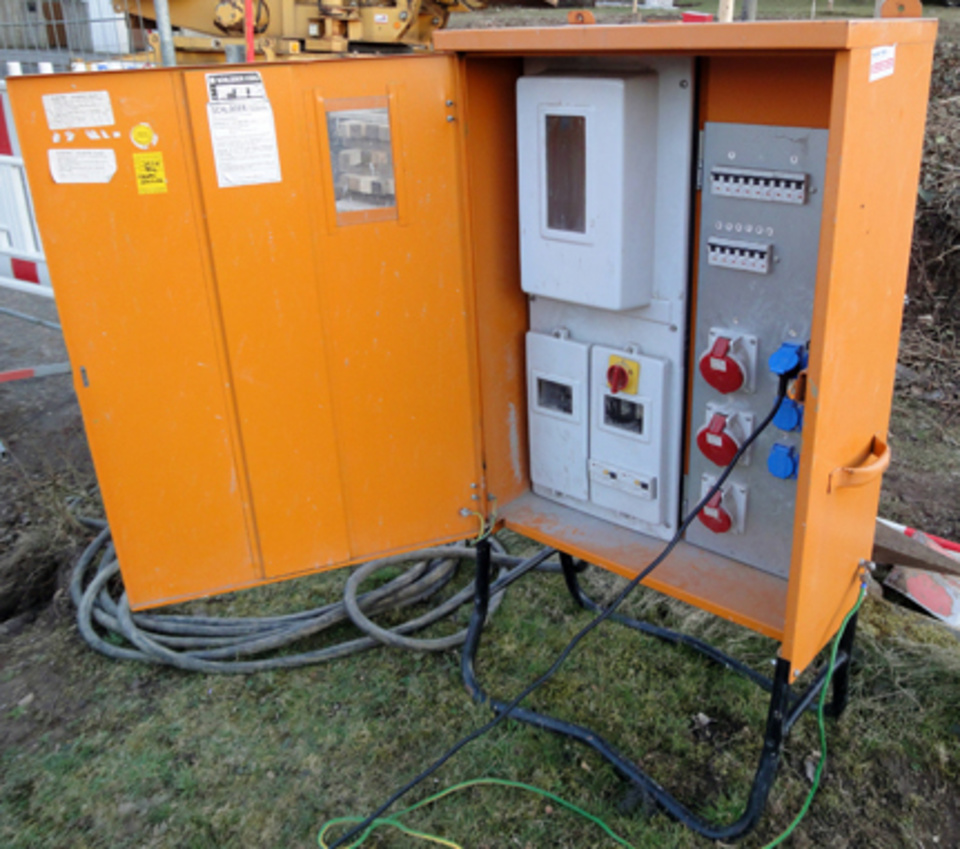 Baustromkasten bei Elektro Katers Installations GmbH in Dillingen
